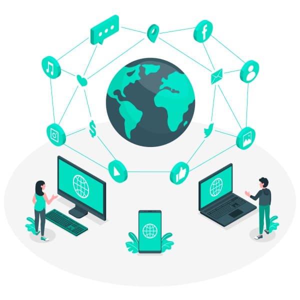 Digital Marketing Illustration